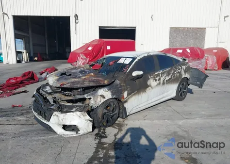 2022 Honda Insight Ex z USA, uszkodzony, nr VIN 19XZE4F55NE002540